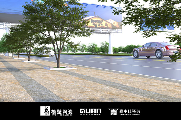 仿花岗岩瓷砖